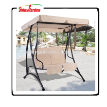 Shinygarden Limites Vente en plein air 3 personnes Patio Cour arrière Coussin Porche Balançoire Glider Chaise hamac Meubles de plage.